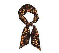 Anceky Una di lampadine. La lunga sciarpa stampata da donna, che misura 46,9 x 3,1 pollici, veste perfettamente e mostra con disinvoltura un temperamento elegante.