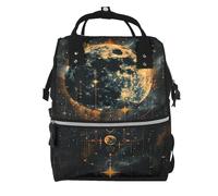 Anceky Universo misterioso (2) Per borsa fasciatoio impermeabile, zaino per mamma, borsa da viaggio per uomo e donna