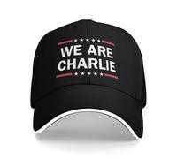 Anceky We Are Charlie Kirk Noi Siamo Charlie Kirk (10) Cappellino da Baseball Unisex, Modello Trucker, per Uomo e Donna