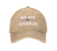 Anceky We Are Charlie Kirk Noi Siamo Charlie Kirk (11) Cappellino da Baseball Unisex, Modello Trucker, per Uomo e Donna