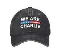 Anceky We Are Charlie Kirk Noi Siamo Charlie Kirk (13) Cappellino da Baseball Unisex, Modello Trucker, per Uomo e Donna