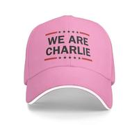 Anceky We Are Charlie Kirk Noi Siamo Charlie Kirk (2) Cappellino da Baseball Unisex, Modello Trucker, per Uomo e Donna