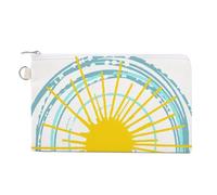 Anceky Wild And Free You Are My Sunshine, squisito ed elegante portamonete in tela, adatto per riporre piccoli oggetti.