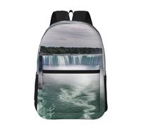 Anceky Zaino impermeabile Niagara Falls per laptop da 17 pollici da donna e uomo