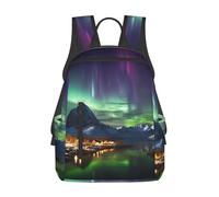 Anceky Zaino leggero da uomo, borsa per laptop Aurora, ideale per viaggi ed escursioni.