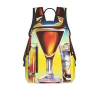 Anceky Zaino leggero da uomo, borsa per laptop Happy Hour per viaggi ed escursioni.