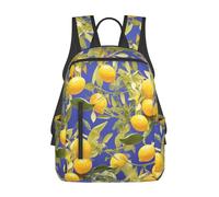 Anceky Zaino leggero da uomo, borsa per laptop Lemon Branch, ideale per viaggi ed escursioni.