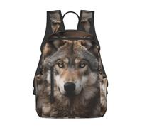 Anceky Zaino leggero da uomo, modello Gray Wolf, borsa per laptop ideale per viaggi ed escursioni.