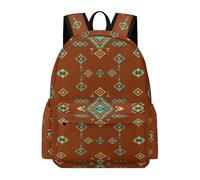 Anceky Zaino leggero per college, viaggi e giornate di studio, rosso, western, sud