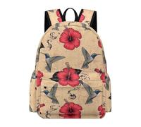 Anceky Zaino originale con tasche a rete, zaino multifunzione per laptop per colle