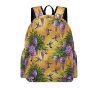 Anceky Zaino originale con tasche a rete, zaino multifunzione per laptop per college Da