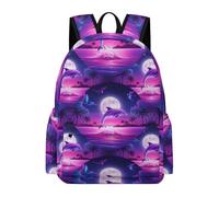 Anceky Zaino originale con tasche a rete, zaino multifunzione per laptop per college Da