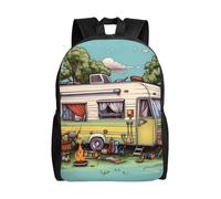Anceky Zaino per laptop da uomo Happy Campers Travel Daypack