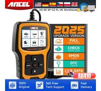 ANCEL AD410 Lettore di codici per veicoli scanner OBD2 per controllare la luce del motore Strumento diagnostico OBDII per lo strumento di scansione meccanica di diagnosi dei guasti