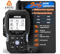 ANCEL BZ700 OBD2 Scanner per Mercedes per Benz Sprinter Smart All System Strumento di scansione ABS SRS SAS Reset olio Strumento diagnostico per auto