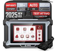 ANCEL DS160 Strumento Diagnostico OBD2 Bidirezionale per veicoli Benz/Maybach/Sprinter, Scanner Diagnostica Auto a sistema completo con 30+ reset Ad-Blue/ABS/DPF/SAS/Oil/BMS/TPMS/Injector Coding