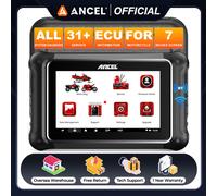 ANCEL MT700 Moto OBD2 Scanner Strumento diagnostico del sistema completo 35+ Reset ABS Spurgo Olio Reset Codifica ECU Scanner automobilistico EU PLUG