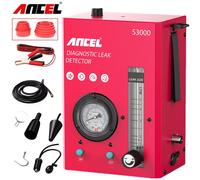 ANCEL S3000 Rilevatore di perdite di fumo per auto con pompa d'aria 12V EVAP Strumento diagnostico Tester per vuoto Localizzatore di perdite di tubi del carburante per moto