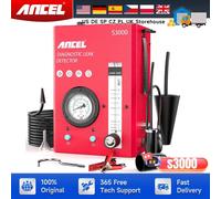 ANCEL S3000 Rilevatore di perdite di fumo per auto EVAP Strumento diagnostico per macchina del fumo Tester per rilevatore di perdite di tubi di carburante per auto Tester per vuoto automatico