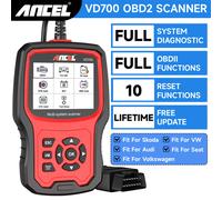ANCEL VD700 OBDII Scanner Diagnostico per Auto Lettore di Codici Scanner OBD2