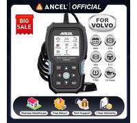 ANCEL VOD700 Scanner OBD2 tutti gli strumenti diagnostici del sistema Scanner automobilistico strumenti per auto controllo motore EPB SRS TPMS Reset per Volvo ANCEL VOD700