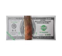 Ancestor Money, 100 Pieces US Dollar Heaven Banknotes, Paper Realistic Fake Currency for Offering, Altar, Funeral, Grave Ritual, Memorial, And Halloween Celebrations, 15x7cm