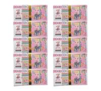 Ancestor Money, Chinese Joss Paper Notes, 5.91x2.95 Inches Spiritual Ritual Supplies, Traditional Hell Bank Offering Bills for Funerals, Grave Sweeping, Holiday Parties