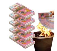 Ancestral Money Notes, 1000 Sheets Chinese Paper Hell Banknotes | Traditional 15x7.5cm Burning Money Smoothly Brings Good Luck For Ghost Festival Funeral Ceremony