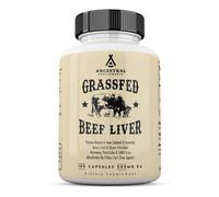 Ancestral Supplements Erba Fed Manzo Fegato 3000mg 180Caps Nuovo Zeland Nongmo