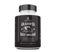 Ancestral Supplements, Organi di manzo alimentati a erba, 180 capsule, 30 dosi