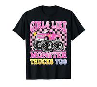 Anche alle ragazze di Monster Trucks piacciono i Monster Truck Maglietta