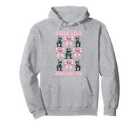 Anche alle Ragazze piacciono i Dinosauri Trex Tyrannosaurus Rex Coquette Bow Felpa con Cappuccio