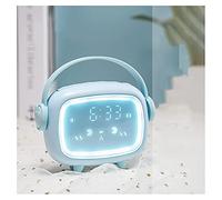 ANCHE CLOCCHIO La nuova sveglia smart multifunzionale per gli studenti per utilizzare il grazioso artefatto da risveglio luminoso elettronico per bambini Digital Digital Clock (Colore: C) YYuan