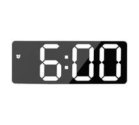 Anche Di Anchio Spegno Con Display Led-Trucco E Sveglia Moderni A Doppio Utilizzo | Grandi Numeri, 2 Modalità, Batteria/plug-In Per Camera Da Letto, Ufficio, Dormitorio, Arredamento Del Soggiorno