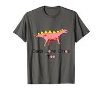 Anche i papà Amano i Dinosauri Maglietta