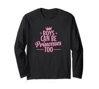 Anche i Ragazzi Possono Essere Principesse Maglia a Manica