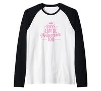Anche i Ragazzi Possono Essere Principesse Maglia con Maniche Raglan