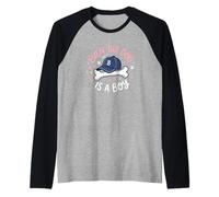 Anche Il Cane è Un Ragazzo Una Mamma di più Figli Maglia con Maniche Raglan