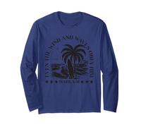 Anche Il Vento e Le Onde Lo accettano Mark 4:41 Christian Surf Maglia a Manica