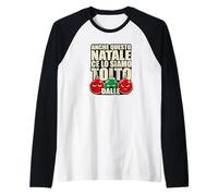 Anche Questo Natale ce Lo Siamo tolto Maglia con Maniche Raglan