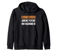Anche Secondo Me Ho Ragione Io - Scritta da Uomo Felpa con Cappuccio