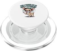 Anche un gangsta come me ha bisogno di un cane chihuahua bacio sulla fronte PopSockets PopGrip per MagSafe