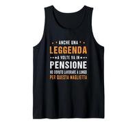 Anche Una Leggenda A Volte Va in Pensione Canotta