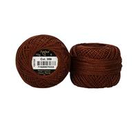 Anchor 4591008-00359 - Filo da ricamo, 100% cotone, marrone, spessore 8, 82 m, 16 g