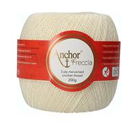 Anchor 4769016-06650 - Filato per uncinetto, 100% cotone, 6650, spessore 16, 265 g