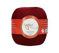 Anchor 4770012-00044 - Filato per uncinetto, 100% cotone, 44, spessore 12, 163 g