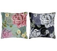 Anchor ALR01 Kit Cuscino Tapestry Floreale Spirale Nero/Verde - 40cm x 40cm