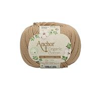 Anchor Cotone organico, 50 g, spessore: 4, presentazione: 125 m pebble stone filati per uncinetto