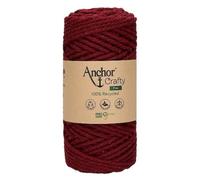 Anchor Crafty Fine 00119 - Confezione da 250 g, colore: bordeaux