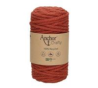 Anchor Crafty macramé cord 116 brick-red - set of 4 x hank 250 g